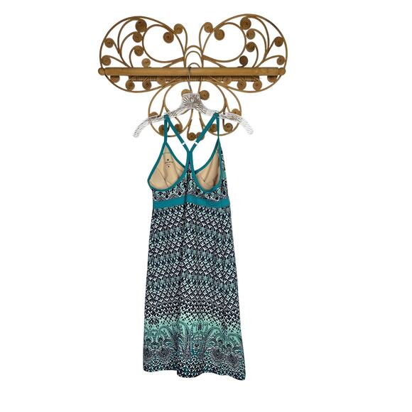 Athleta Shorebreak Racerback Athletic Dress Bombay Paisley Ikat M - Picture 5 of 5